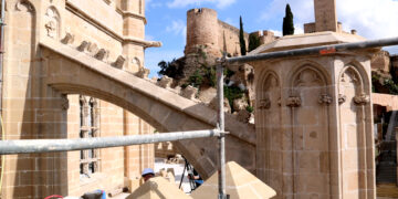 La Catedral de Tortosa recupera la coberta de l’absis i preveu obrir-la a visites al maig