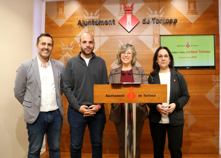 Tortosa presenta uns pressupostos ‘expansius i ambiciosos’ de 52,3 milions d’euros per al 2026