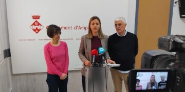 Amposta reprèn el projecte de la plaça dels Júniors i se suma al Correllengua Agermanat