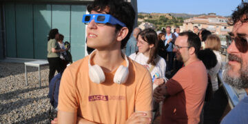 Assaig a la URV per a l’eclipsi solar del 12 d’agost