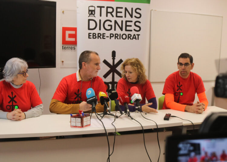 Trens Dignes impulsa una moció per reactivar el tramvia de l’Ebre i celebra millores a l’Avant