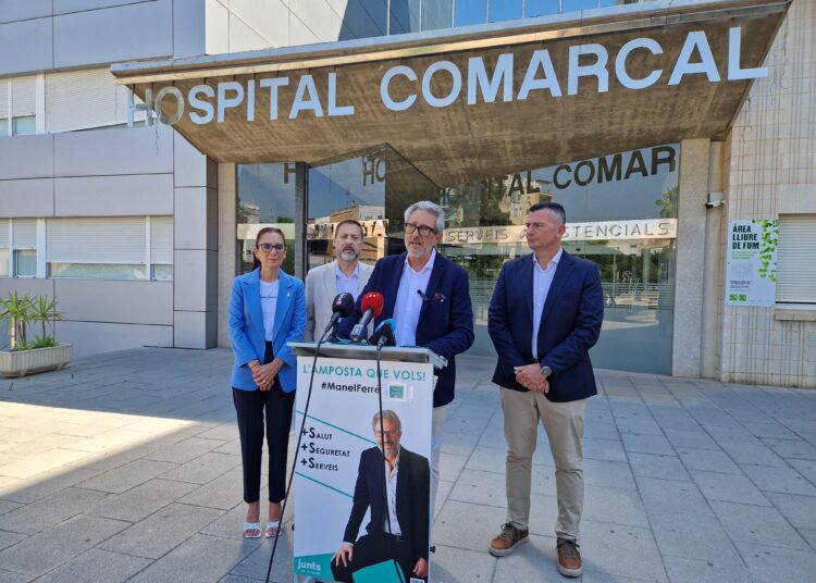 Junts per Amposta denuncia la situació econòmica de l’Hospital Comarcal i critica la gestió municipal