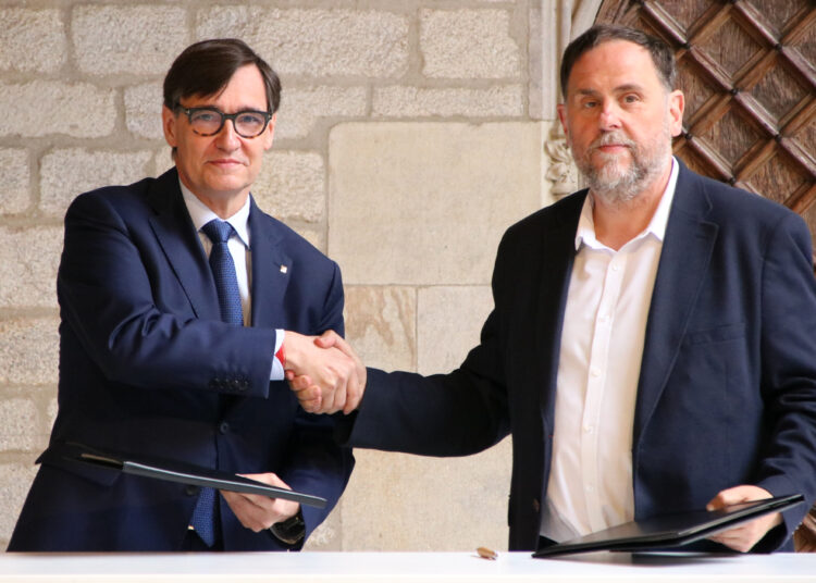 Illa i Junqueras segellen l’acord pels pressupostos del 2026 amb noves inversions en mobilitat, habitatge i finançament