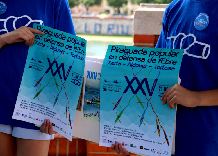 La Piraguada de la PDE celebrarà 25 anys reivindicant el riu i el relleu generacional