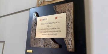 Tortosa acull la delegació a Catalunya de la Fundació Cultura de Pau Federico Mayor Zaragoza