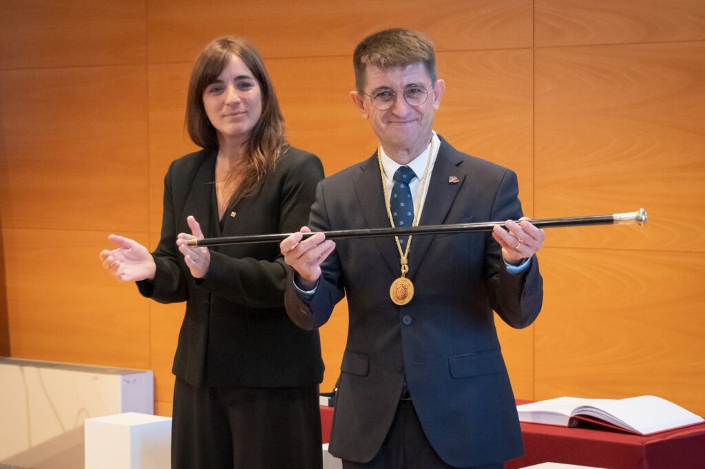 Josep Pallarès és investit de nou rector de la URV amb l’objectiu de ‘posar les persones al centre’