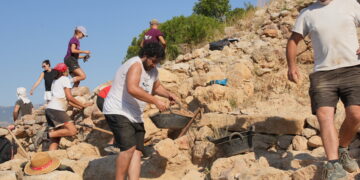 Els arqueòlegs delimiten els espais ocupats abans de les guerres sertorianes al poblat de l’Assut de Tivenys