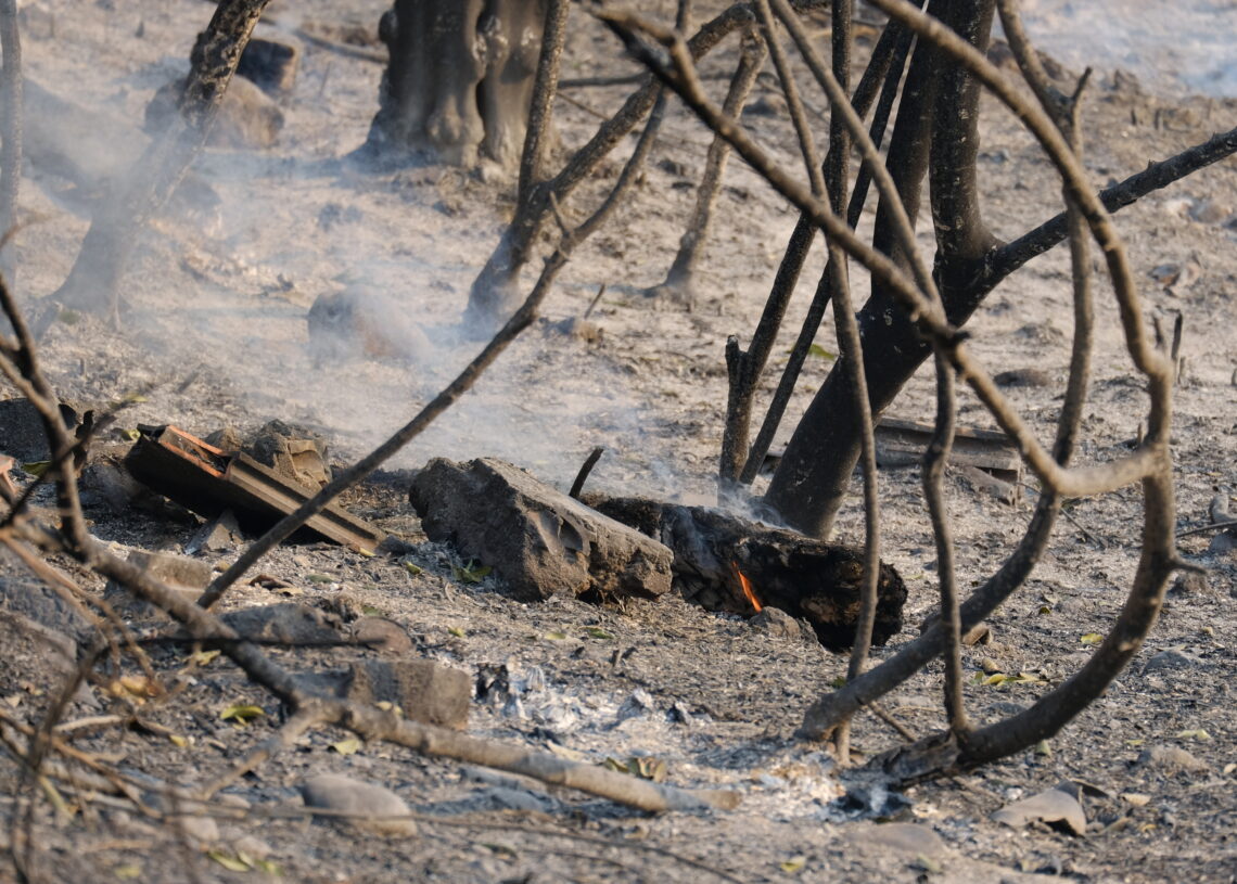 La mort del bomber Antonio Serrano, el moment més tràgic de l’incendi del Baix Ebre