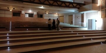 La reforma del Teatre Auditori Felip Pedrell de Tortosa encara la recta final amb la millora de la sala gran