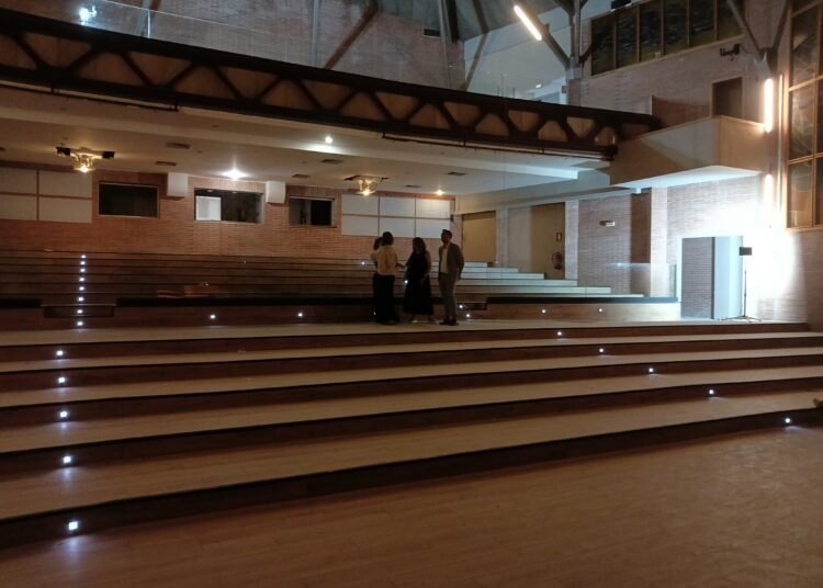 La reforma del Teatre Auditori Felip Pedrell de Tortosa encara la recta final amb la millora de la sala gran