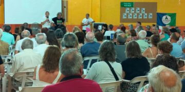 Unes 150 persones constitueixen a Jesús la Plataforma pel Territori contra el model del PLATER