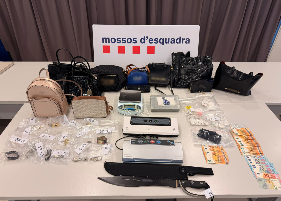 Els Mossos d’Esquadra desarticulen un punt de venda de cocaïna a Tortosa