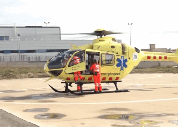 La base provisional de l’helicòpter del SEM es podria ubicar als mateixs terrenys on es construirà el futur heliport de Móra d’Ebre