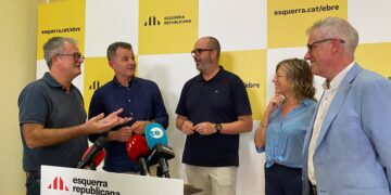 ERC a l’Ebre reclama l’amnistia completa en el novè aniversari de l’1-O