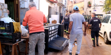 La barrancada inunda el 85% del nucli urbà de Xerta amb importants afectacions